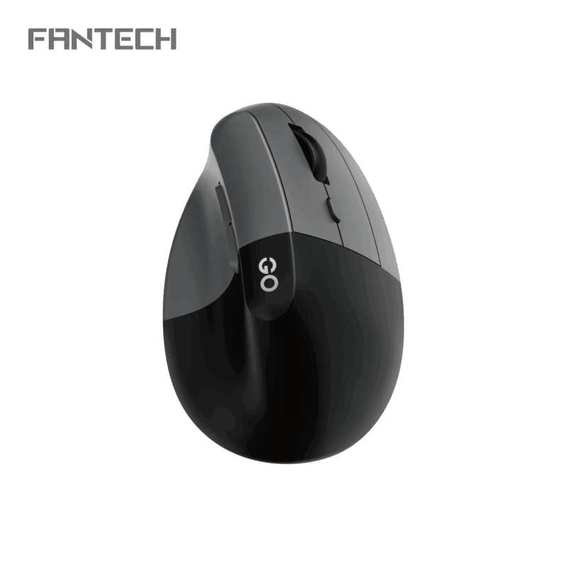 MOUSE Fantech W195R Gris GO COMFY – Mouse Inalámbrico Bluetooth + 2.4GHz Recargable