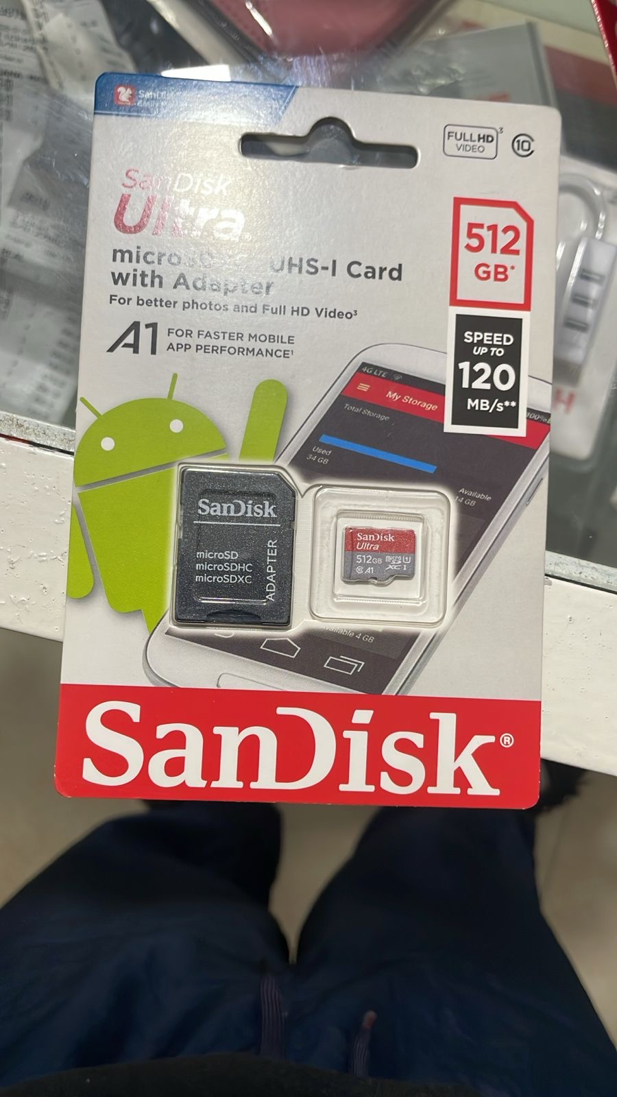 Memoria micro SD 512GB