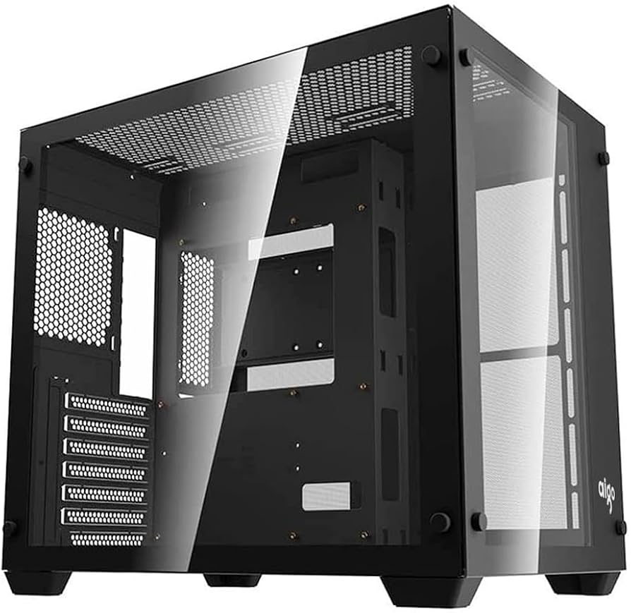CASE DARKFLASH C285 NEGRO, SOPORTA 7 FAN