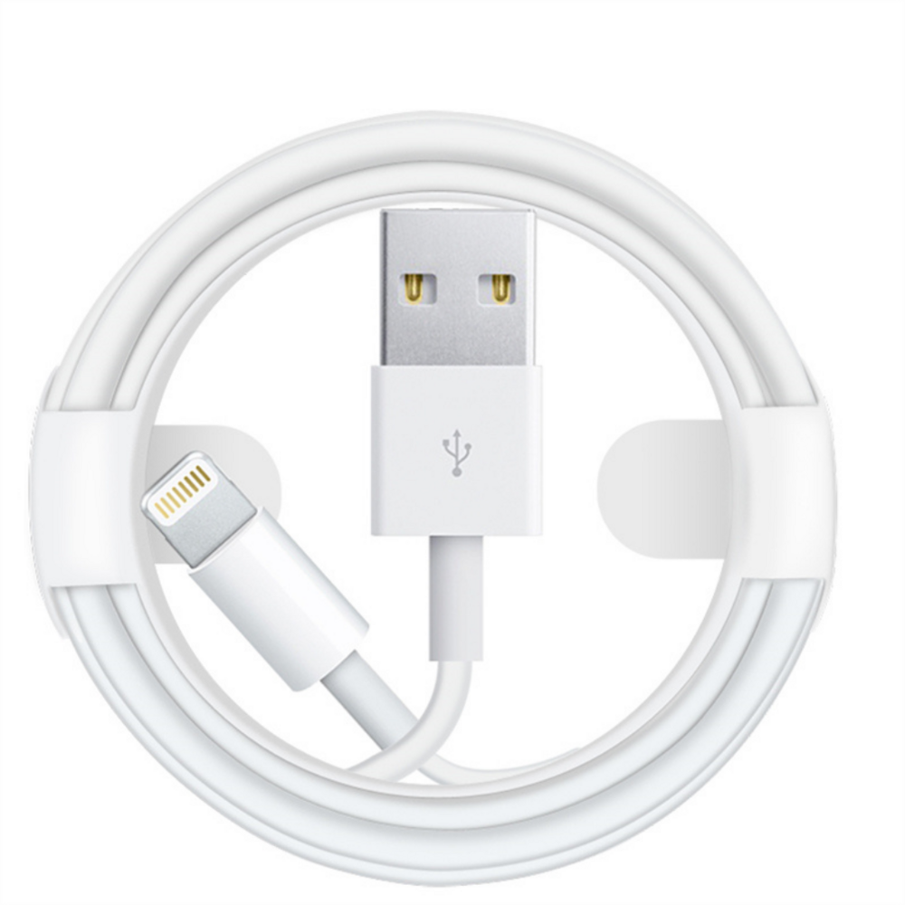CABLE IPHONE A USB ECONOMICO BLANCO