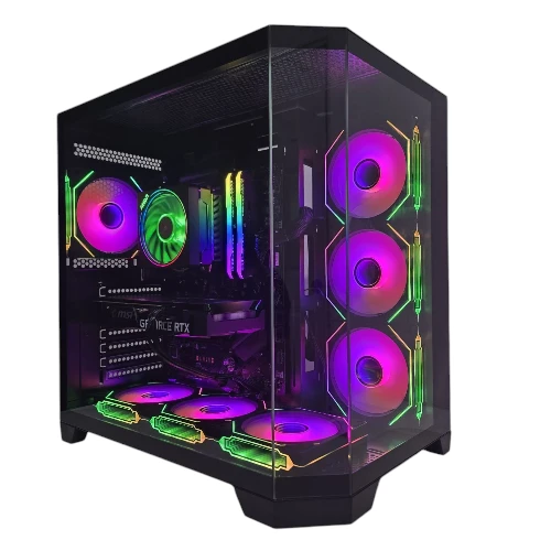 CASE NEGRO F418 PRO 7 ABANICO SIN CONTROL