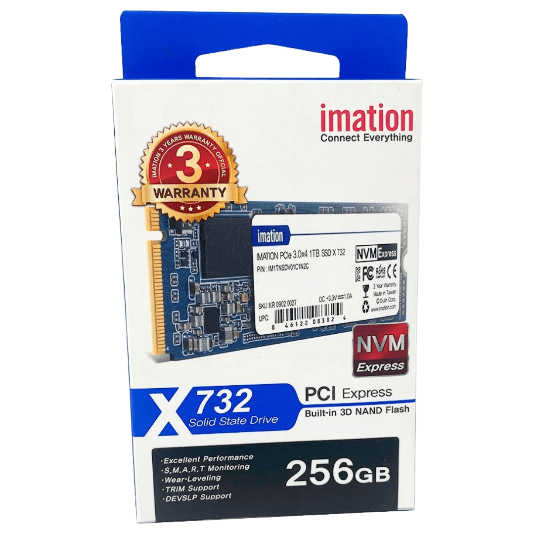 DISCO SSD M.2 256GB IMATION X732 PCI EXPRESS 3.0X41 AÑO DE GARANTIA