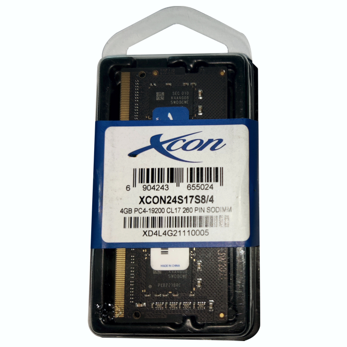 MEMORIA RAM LAPTOP XCON DDR4 1600 4GB DIMM XDL4G23230053