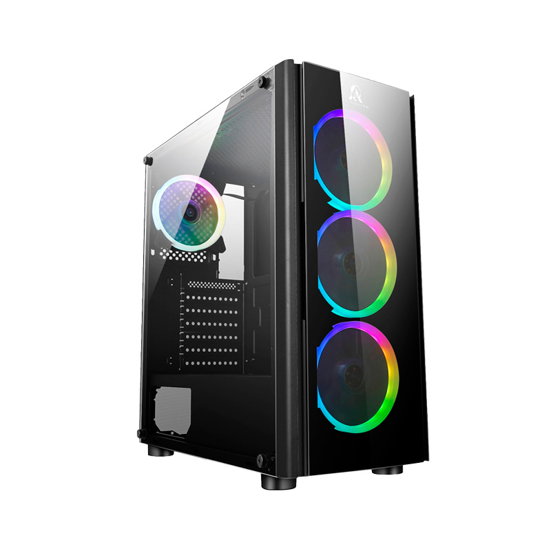 CASE ALIEN FIRE 192-11 4 FAN RGB ATX, MINI MICRO ITX